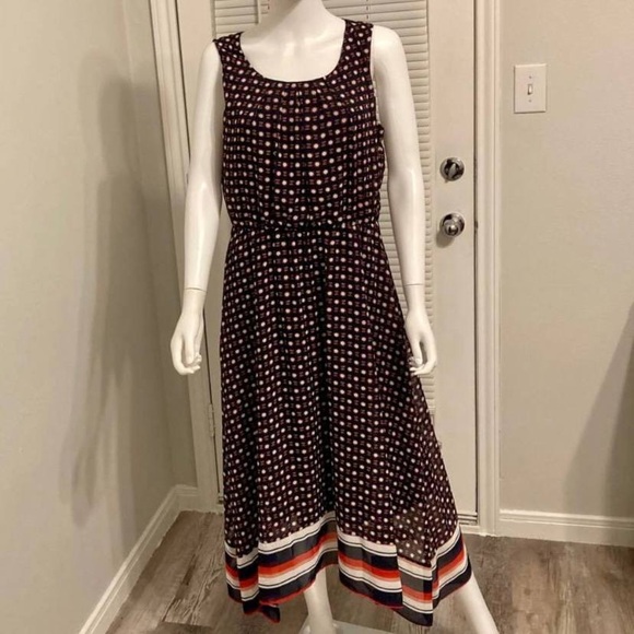 Apt. 9 Dresses & Skirts - NWT APT. 9 Retro Polka Dot Sleeveless Dress Sz PXL